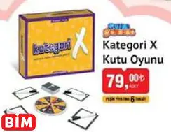KATEGORİ X KUTU OYUNU